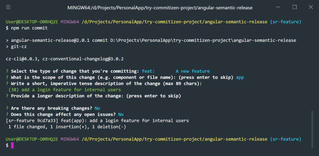 使用 commitizen 和 standard-version 自动化 JavaScript 项目版本控制